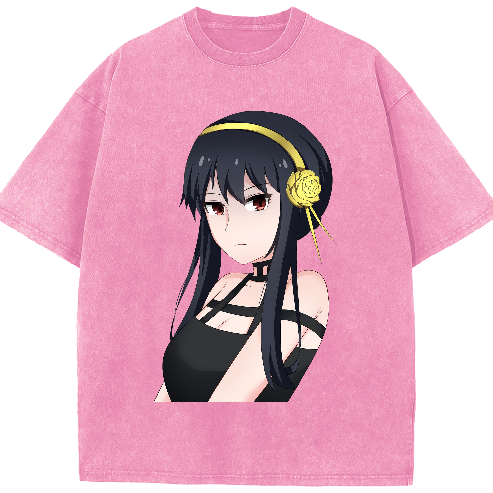 （画像用） SPY×FAMILY间谍家家酒 綿100% ヴィンテージ風 半袖Tシャツ（フロントプリント）